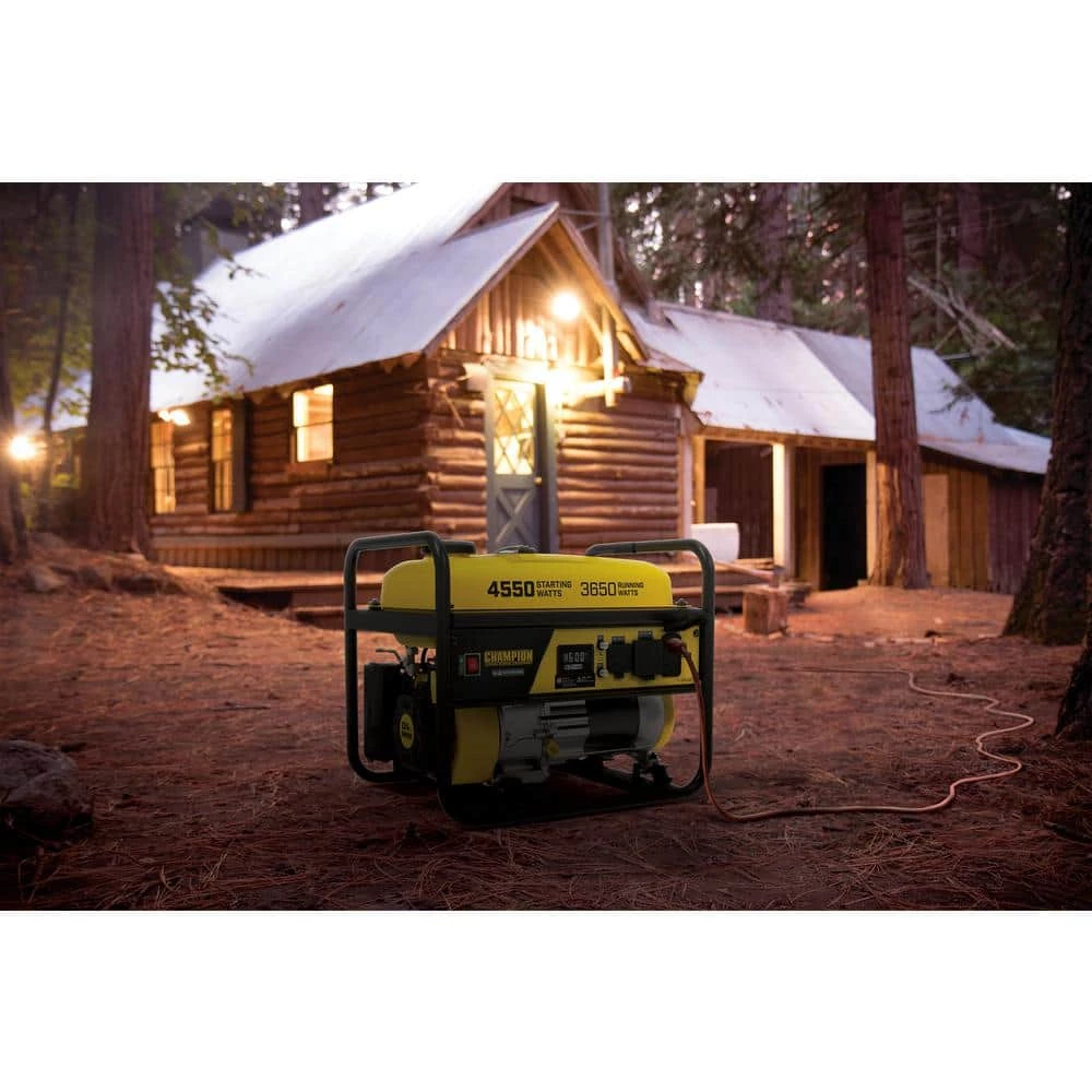 Flash Sale π― Champion Power Equipment 4550-Watt/3650-Watt Recoil Start Gasoline Powered RV Ready Portable Generator with CO Shield π - Image 11