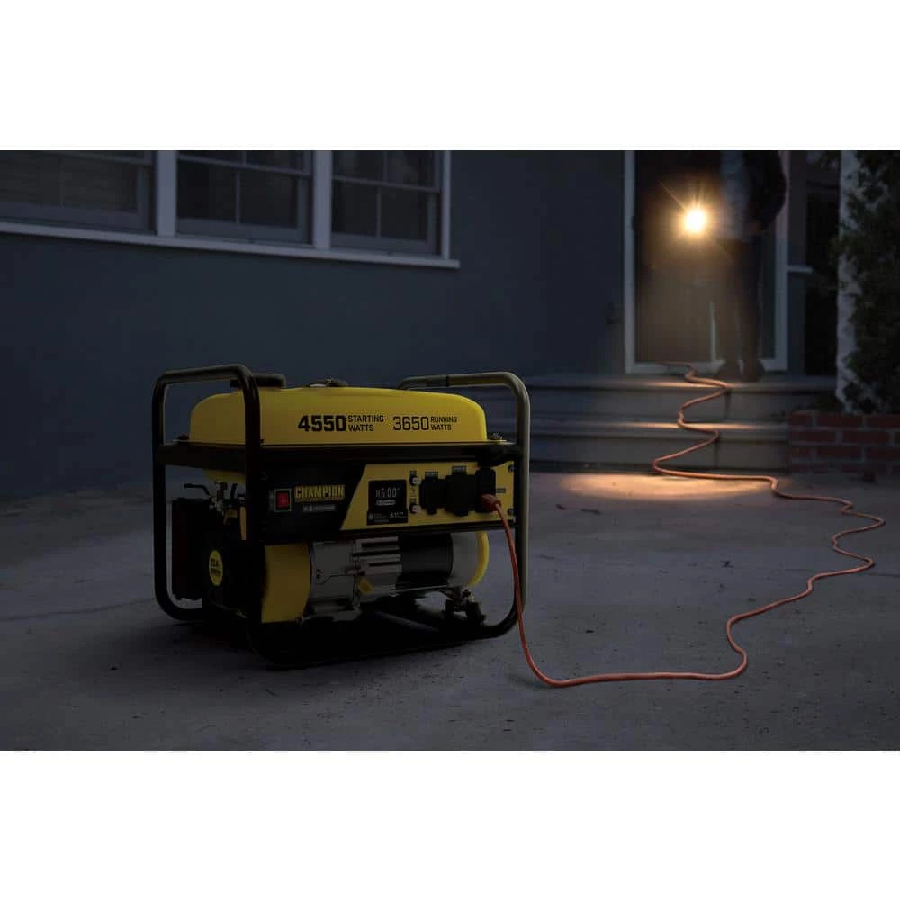 Flash Sale π― Champion Power Equipment 4550-Watt/3650-Watt Recoil Start Gasoline Powered RV Ready Portable Generator with CO Shield π - Image 12
