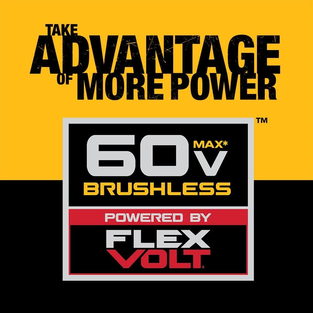 Coupon π₯° DEWALT 60V MAX 16in. Brushless Cordless Battery Powered Chainsaw Kit with (1) FLEXVOLT 2Ah Battery & Charger π - Image 10