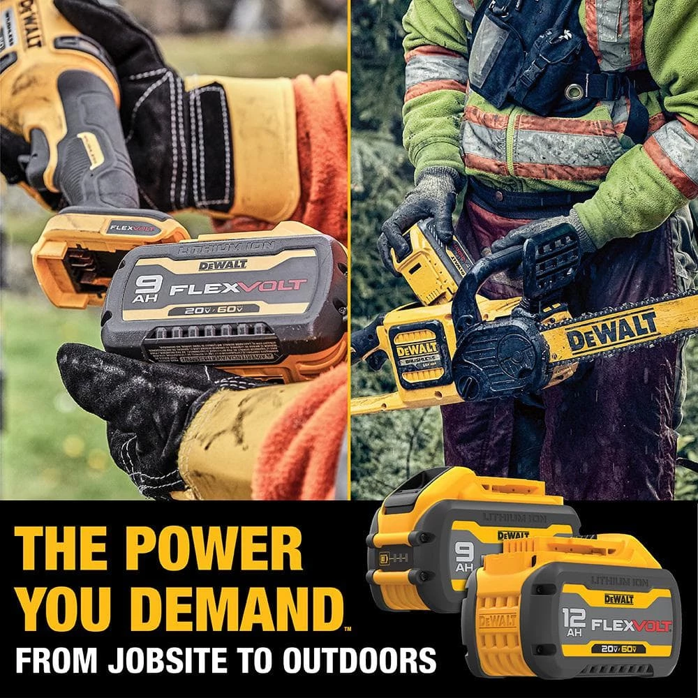 Coupon π₯° DEWALT 60V MAX 16in. Brushless Cordless Battery Powered Chainsaw Kit with (1) FLEXVOLT 2Ah Battery & Charger π - Image 8