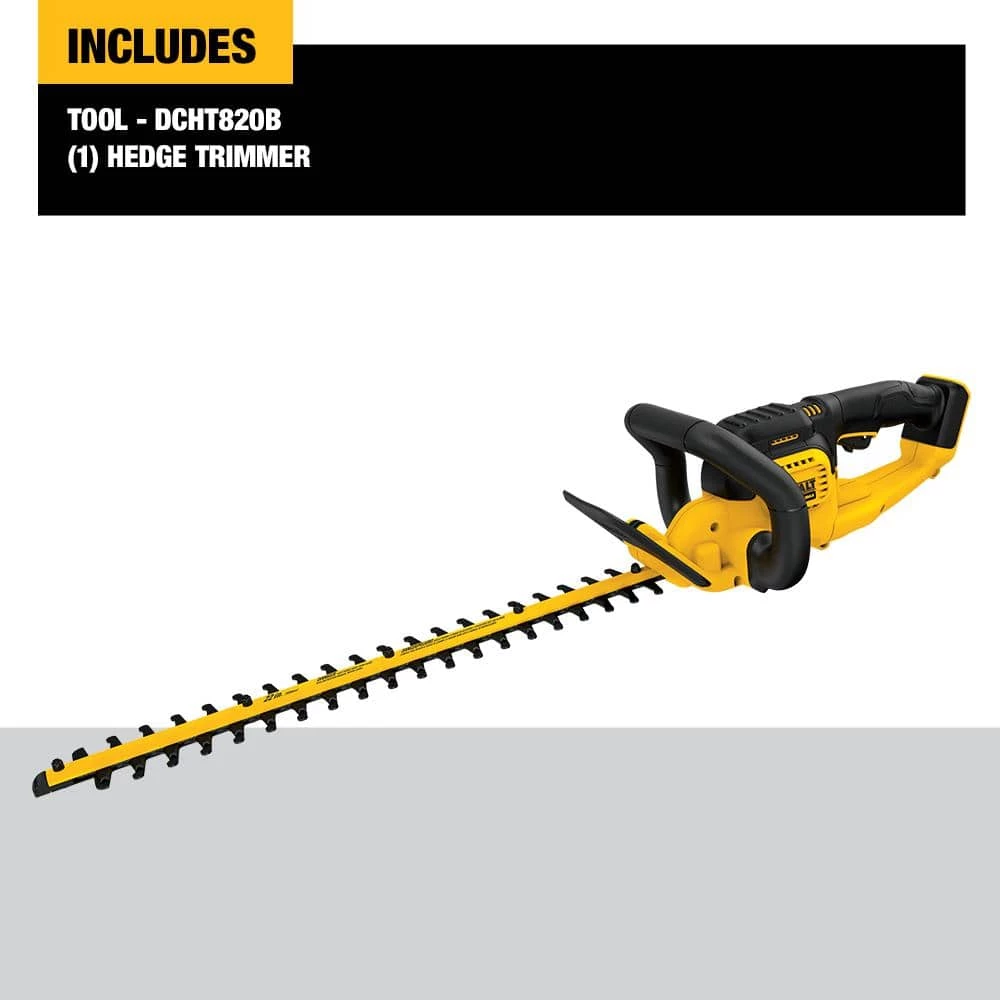 Buy π DEWALT 20V MAX 22 in. Lithium-Ion Cordless Hedge Trimmer with 20V MAX Compact Lithium-Ion 4Ah Battery and 12V to 20V Charger π - Image 2