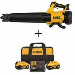 Best deal π DEWALT 20V MAX 125 MPH 450 CFM Cordless Battery Powered Handheld Leaf Blower Kit with 6Ah and 4Ah Batteries, Charger and Bag π₯