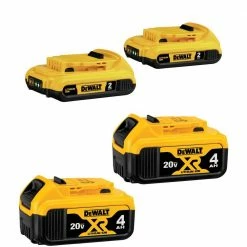 Top 10 💯 DEWALT 20-Volt MAX Compact Lithium-Ion 2.0 Ah Battery Pack (2-Pack) and 20-Volt MAX XR Lithium-Ion Battery Pack 4.0 Ah (2-Pack) 😉