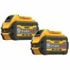 Best Sale 🌟 DEWALT FLEXVOLT 20-Volt/60-Volt MAX Lithium-Ion 6.0 Ah Battery Pack (2-Pack) 🛒