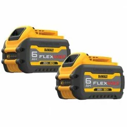 Best Sale 🌟 DEWALT FLEXVOLT 20-Volt/60-Volt MAX Lithium-Ion 6.0 Ah Battery Pack (2-Pack) 🛒