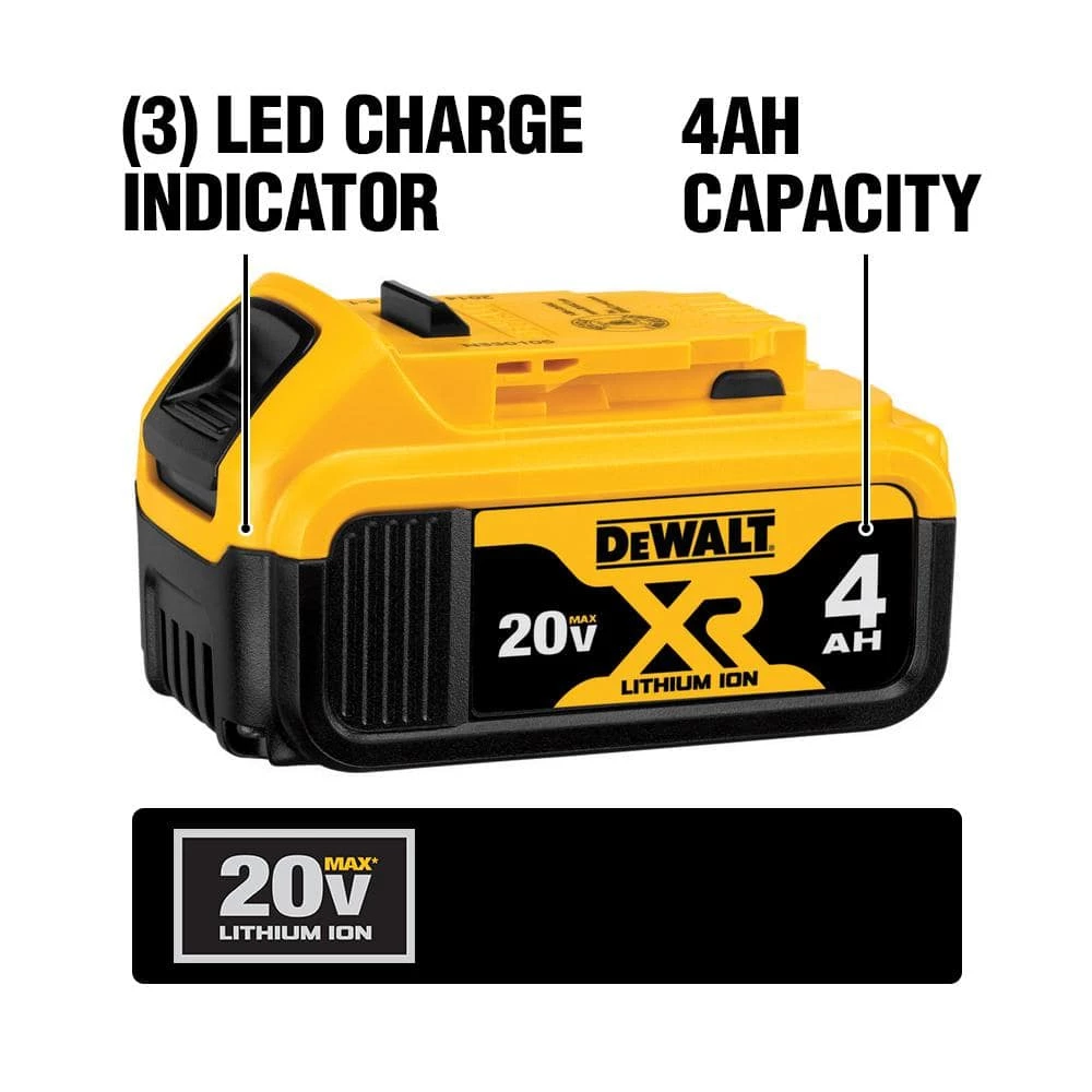 Promo π DEWALT 20V MAX Lithium-Ion Starter Kit 6.0Ah Battery, 4.0Ah Battery, Charger & Kit Bag and FLEXVOLT 20V/60V 6.0Ah Battery β¨ - Image 9