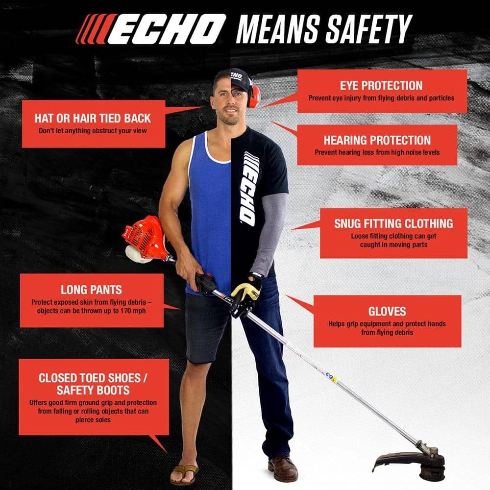 Discount π― ECHO 21.2 cc Gas 2-Stroke Straight Shaft Trimmer π― - Image 12