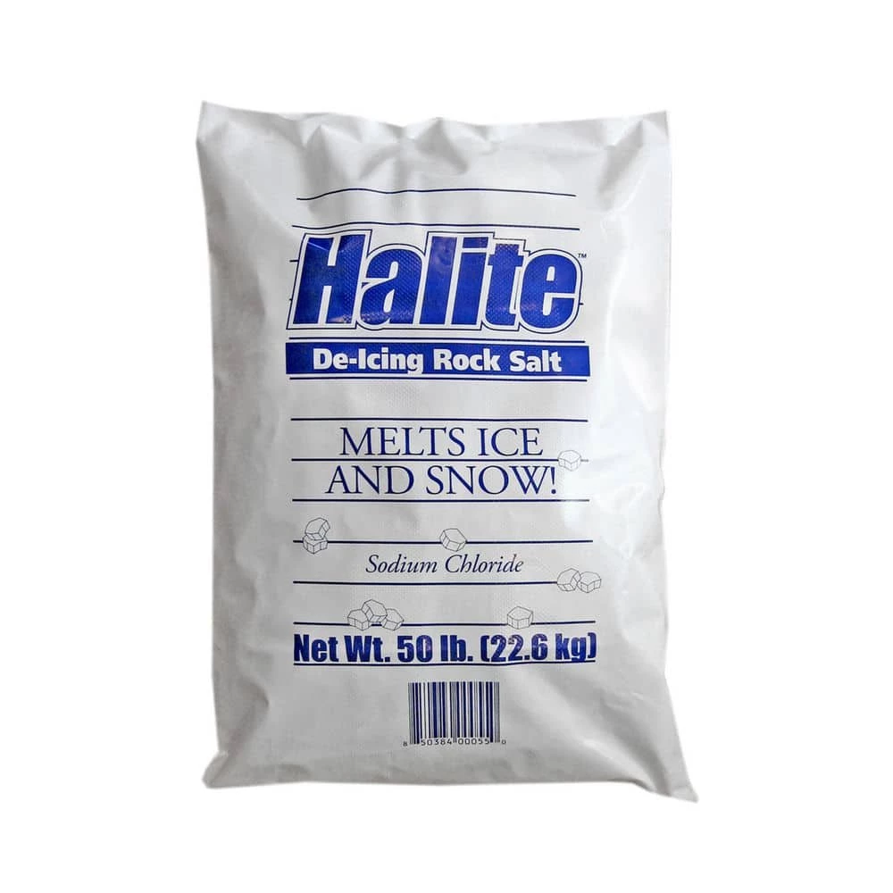 Discount π Unbranded Halite 50 lbs. Rock Salt Bag π