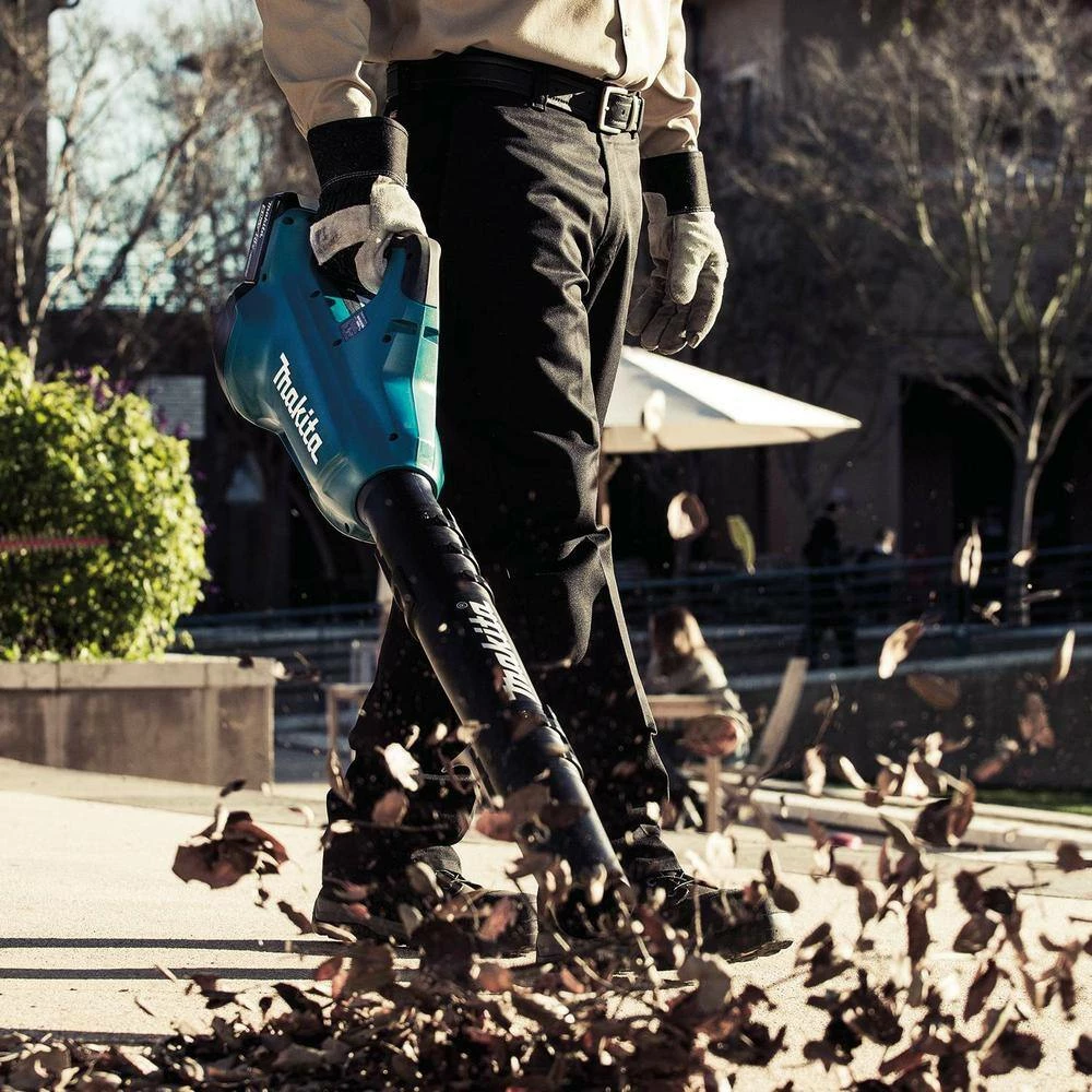 Outlet π Makita 120 MPH 473 CFM 18-Volt X2 36-Volt LXT Brushless Leaf Blower with bonus 18-Volt LXT Battery Pack 5.0Ah (2-Pack) π - Image 5