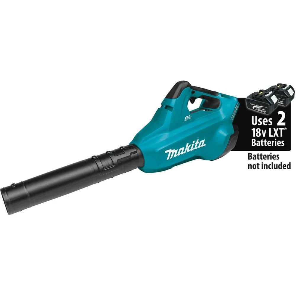 Outlet π Makita 120 MPH 473 CFM 18-Volt X2 36-Volt LXT Brushless Leaf Blower with bonus 18-Volt LXT Battery Pack 5.0Ah (2-Pack) π - Image 9