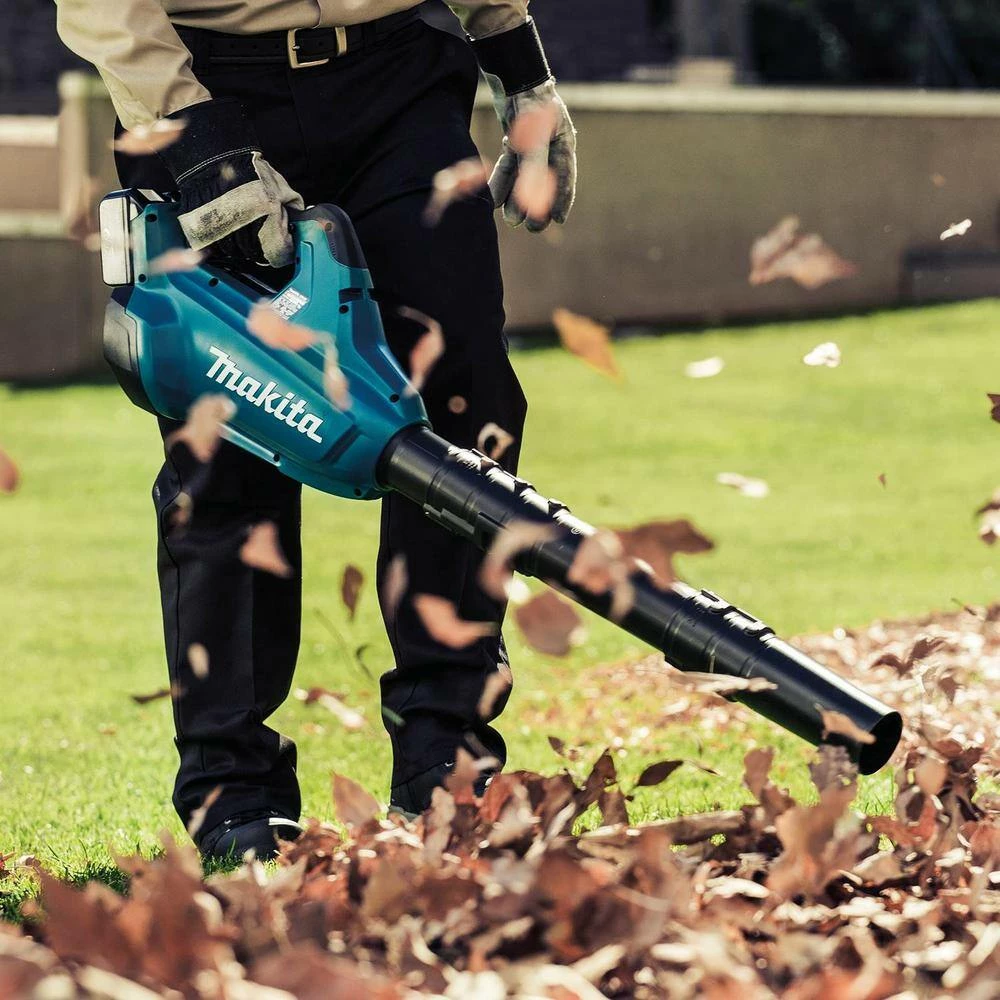 Outlet π Makita 120 MPH 473 CFM 18-Volt X2 36-Volt LXT Brushless Leaf Blower with bonus 18-Volt LXT Battery Pack 5.0Ah (2-Pack) π - Image 12