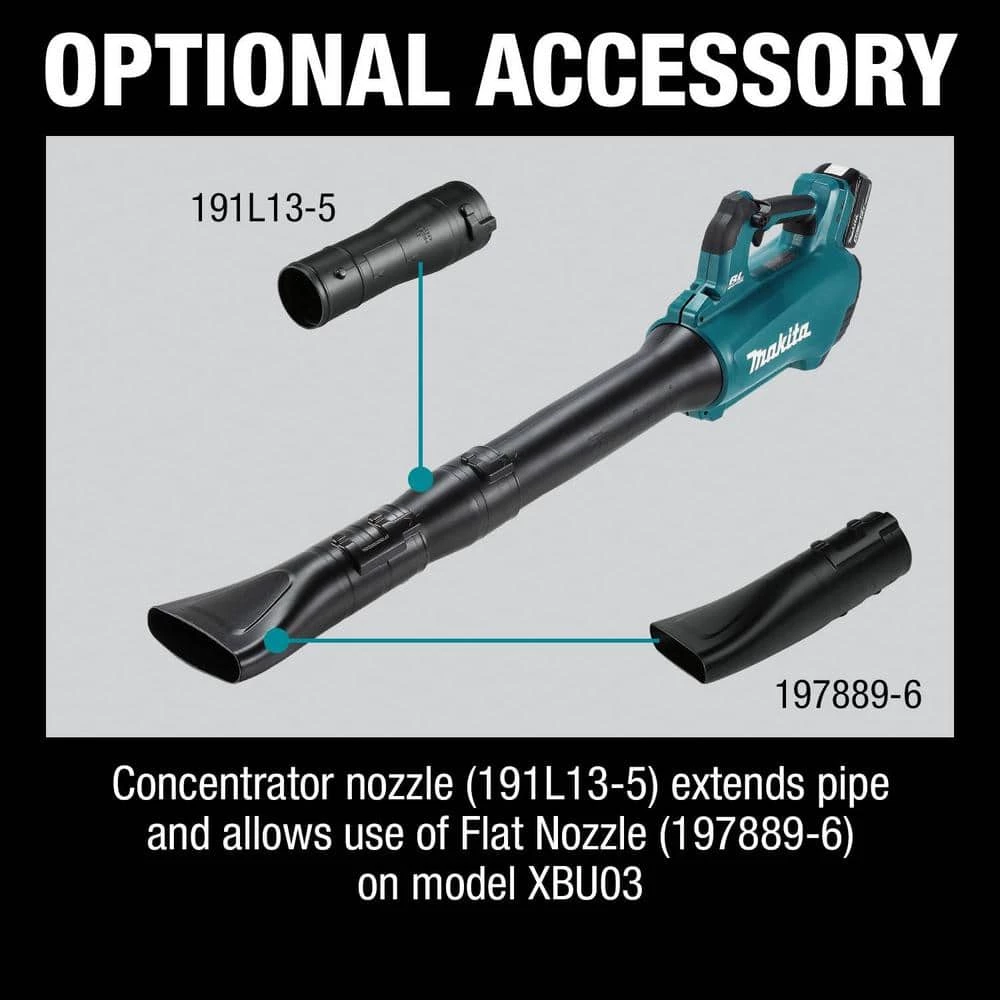 New π Makita 116 MPH 459 CFM 18-Volt LXT Lithium-Ion Brushless Cordless Blower (Tool-Only) π - Image 5