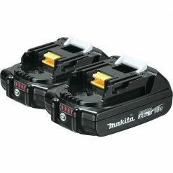 Best Sale 🎁 Makita 18V LXT Lithium-Ion Compact Battery Pack 2.0Ah with Fuel Gauge (2-Pack) 🔔