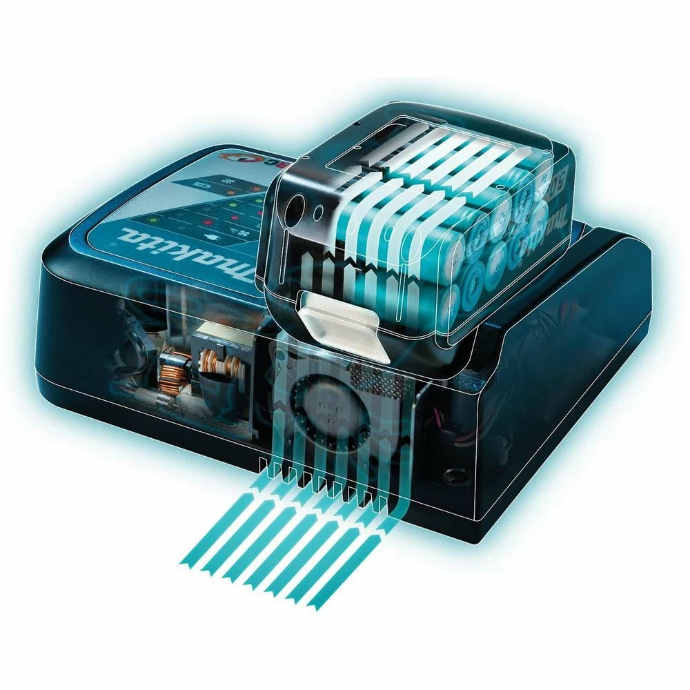 Promo β Makita 18-Volt LXT Lithium-Ion Battery and Rapid Optimum Charger Starter Pack (5.0Ah) with bonus 18V LXT 6-1/2 in. Circular Saw β€οΈ - Image 2