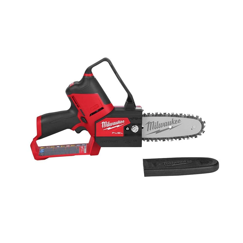 Promo π― Milwaukee M12 FUEL 6 in. 12-Volt Brushless Cordless Electric Cordless Chainsaw Tool Only Extra 6 in. Chain & Tinted Safety Glasses π - Image 14