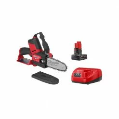 Budget 🌟 Milwaukee M12 FUEL 12-Volt Lithium-Ion Brushless Cordless 6 in. HATCHET Pruning Saw Kit with 4.0 Ah Battery and Charger 🧨