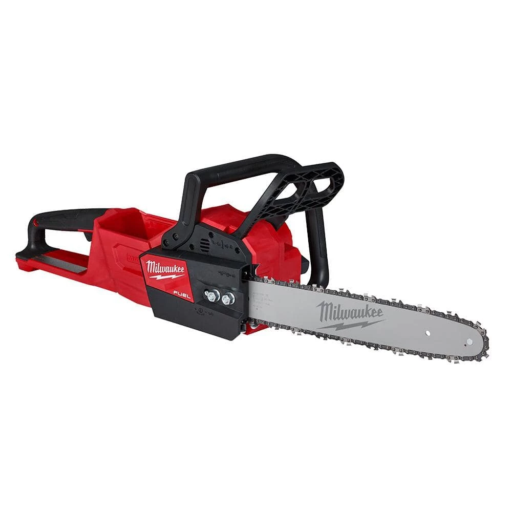 Promo ๐คฉ Milwaukee M18 FUEL 14 in. 18-Volt Lithium-Ion Brushless Cordless Electric Chainsaw & Electric Cordless Hedge Trimmer (2-Tool) ๐ - Image 2