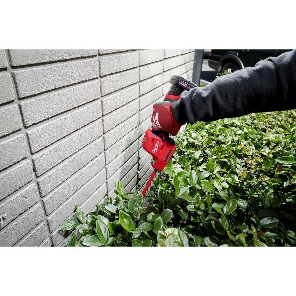 Discount π€© Milwaukee M12 FUEL 8 in. 12V Lithium-Ion Brushless Cordless Hedge Trimmer Kit with M18 FUEL 24 in. Hedge Trimmer (2-Tool) π - Image 10