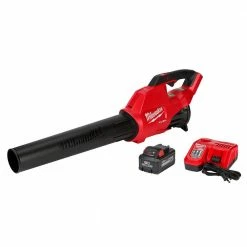 Budget 🛒 Milwaukee M18 FUEL 120 MPH 450 CFM 18-Volt Lithium-Ion Brushless Cordless Handheld Blower Kit with 8.0 Ah Battery, Rapid Charger ✔️