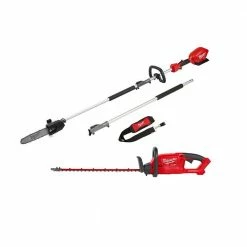 Cheap 🔥 Milwaukee M18 FUEL 10 in. 18V Lithium-Ion Brushless Electric Cordless Pole Saw & M18 FUEL 24 in. Hedge Trimmer Combo Kit (2-Tool) 😍