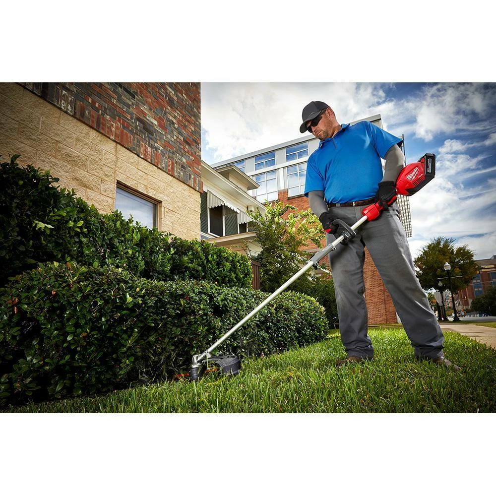 Outlet π Milwaukee M18 FUEL 18V Lithium-Ion Brushless Cordless QUIK-LOK String Trimmer 8.0Ah Kit with M18 FUEL 24 in. Hedge Trimmer(2-Tool) π― - Image 10