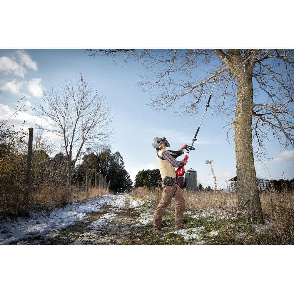 Flash Sale β€οΈ Milwaukee M18 FUEL QUIK-LOK 10 in. Pole Saw Attachment and M18 FUEL QUIK-LOK Hedge Trimmer Attachment (2-Tool) π - Image 10