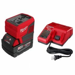 Deals π Milwaukee M18 18-Volt Lithium-Ion 175-Watt Powered Compact Inverter with 5.0 Ah Battery and Charger π₯