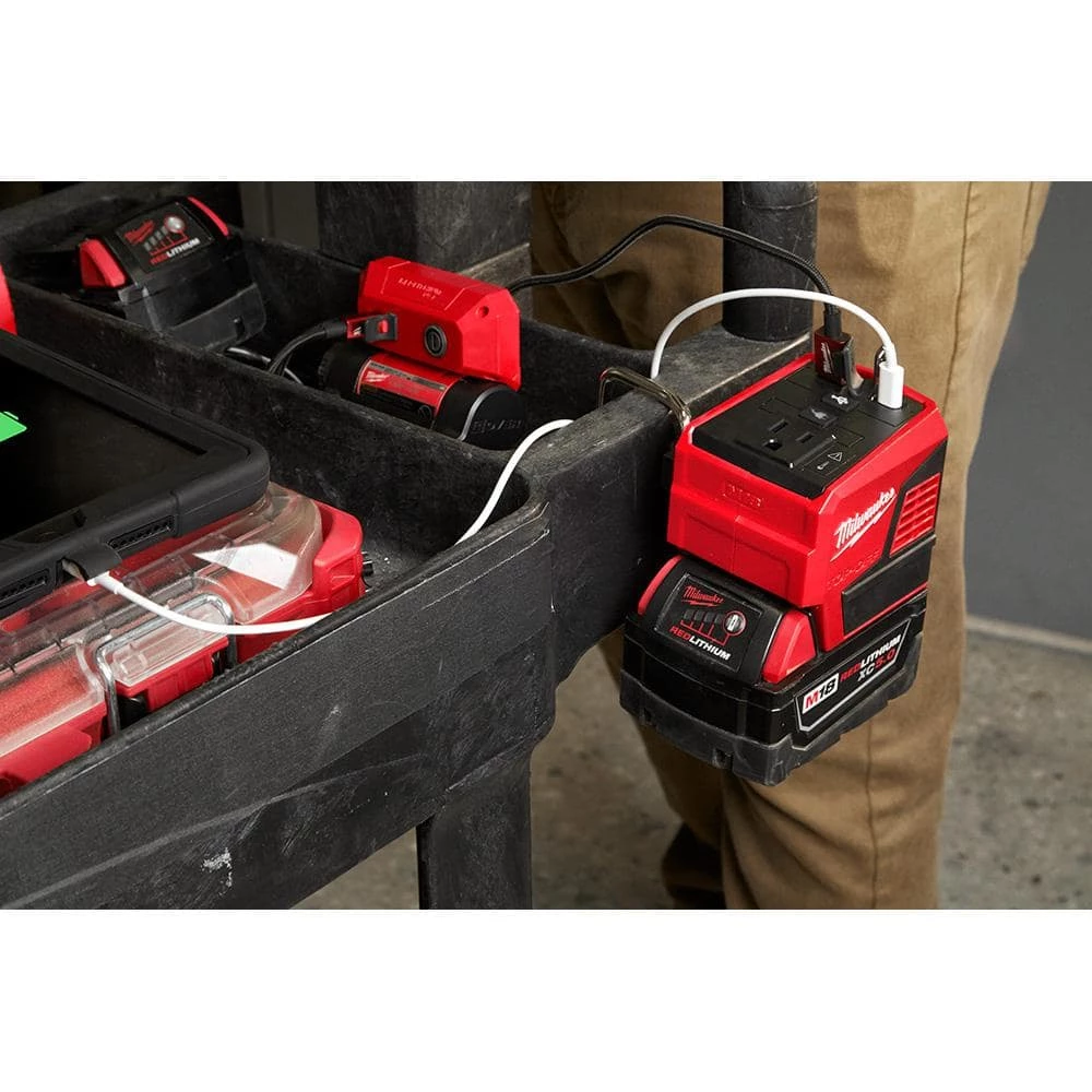 Budget โญ Milwaukee M18 18-Volt Lithium-Ion 175-Watt Powered Compact Inverter for M18 Batteries (Tool-Only) ๐ฅ - Image 9