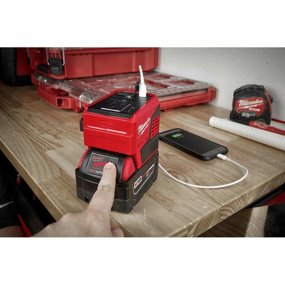 Budget โญ Milwaukee M18 18-Volt Lithium-Ion 175-Watt Powered Compact Inverter for M18 Batteries (Tool-Only) ๐ฅ - Image 7