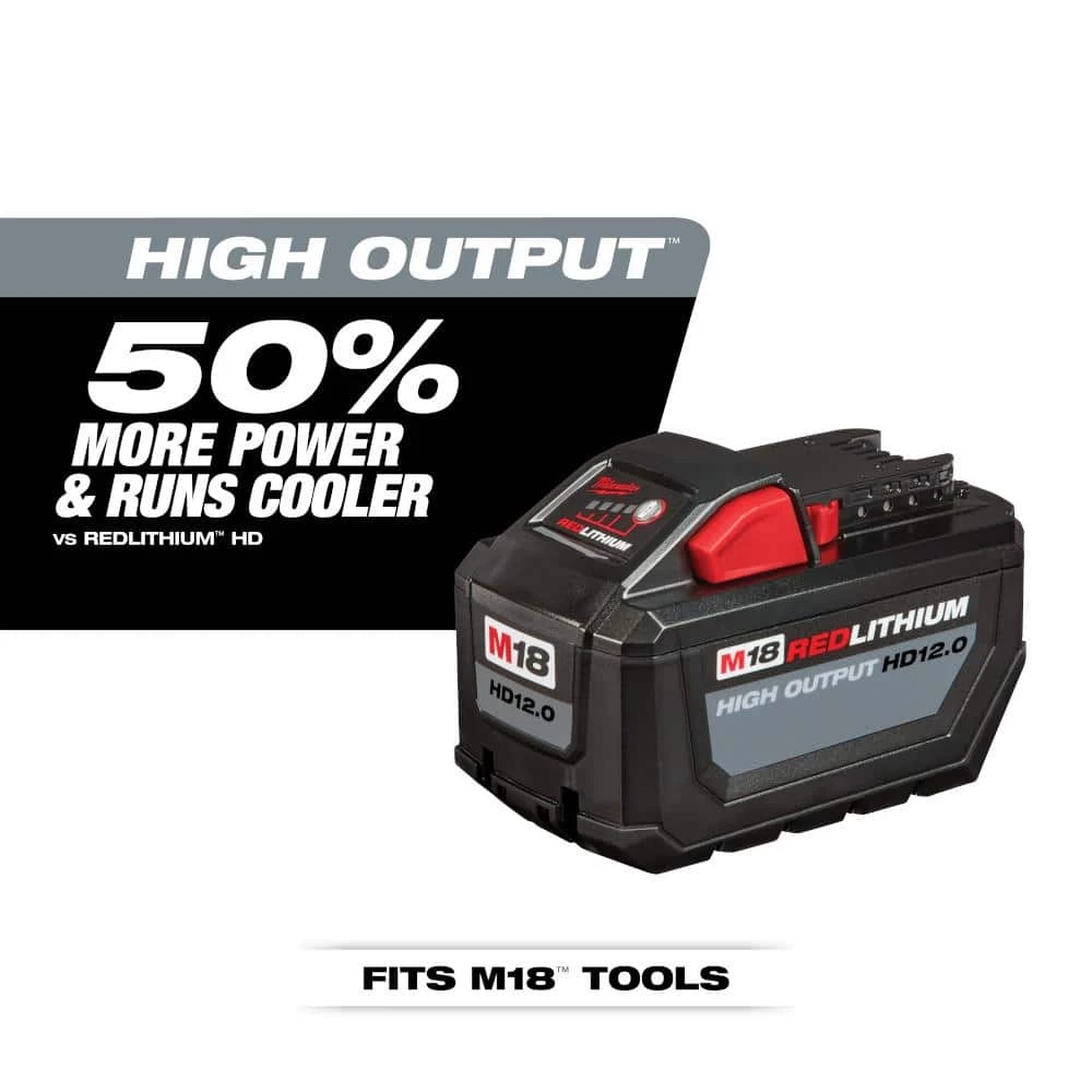Promo π Milwaukee M18 18-Volt Lithium-Ion High Output 12.0Ah Battery Pack π - Image 2