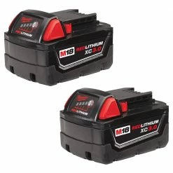Buy β Milwaukee M18 18-Volt Lithium-Ion XC Extended Capacity Battery Pack 3.0Ah (2-Pack) π―