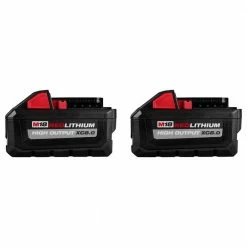 Promo π Milwaukee M18 18-Volt Lithium-Ion High Output XC 8.0 Ah Battery (2-Pack) π