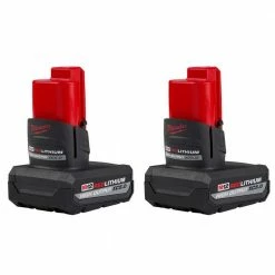 Best Pirce π Milwaukee M12 12-Volt Lithium-Ion XC High Output 5 Ah Battery (2-Pack) π