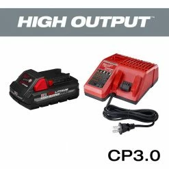 Budget 👍 Milwaukee M18 18-Volt Lithium-Ion HIGH OUTPUT Starter Kit with One 3.0Ah Battery and Charger ⭐