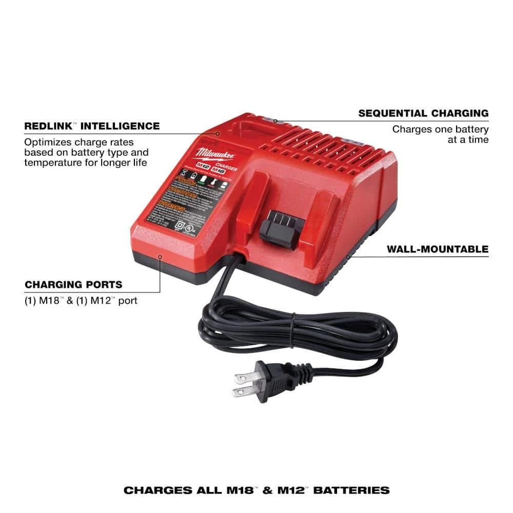 Budget π Milwaukee M18 18-Volt Lithium-Ion HIGH OUTPUT Starter Kit with One 3.0Ah Battery and Charger β - Image 7