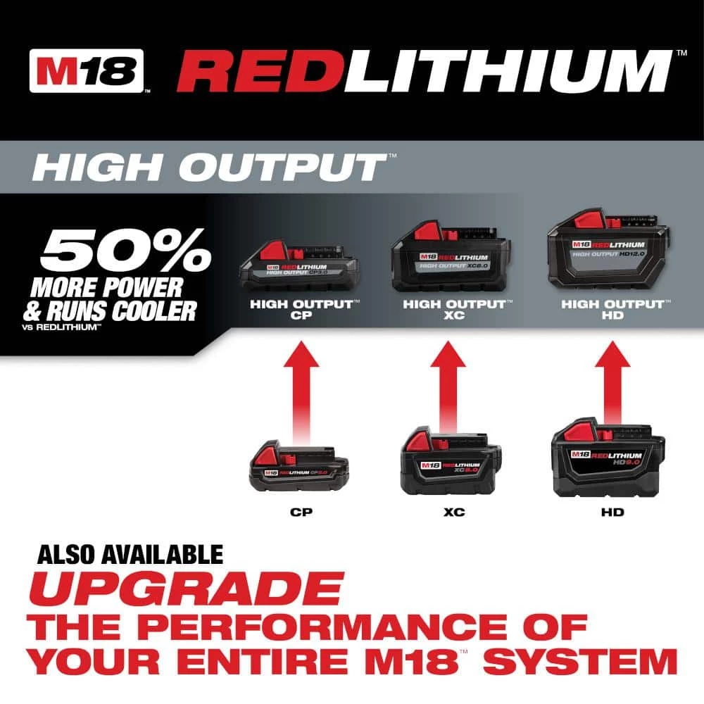 Best Sale β¨ Milwaukee M18 18-Volt Lithium-Ion XC Starter Kit with Two 5.0Ah Batteries and Charger π - Image 4