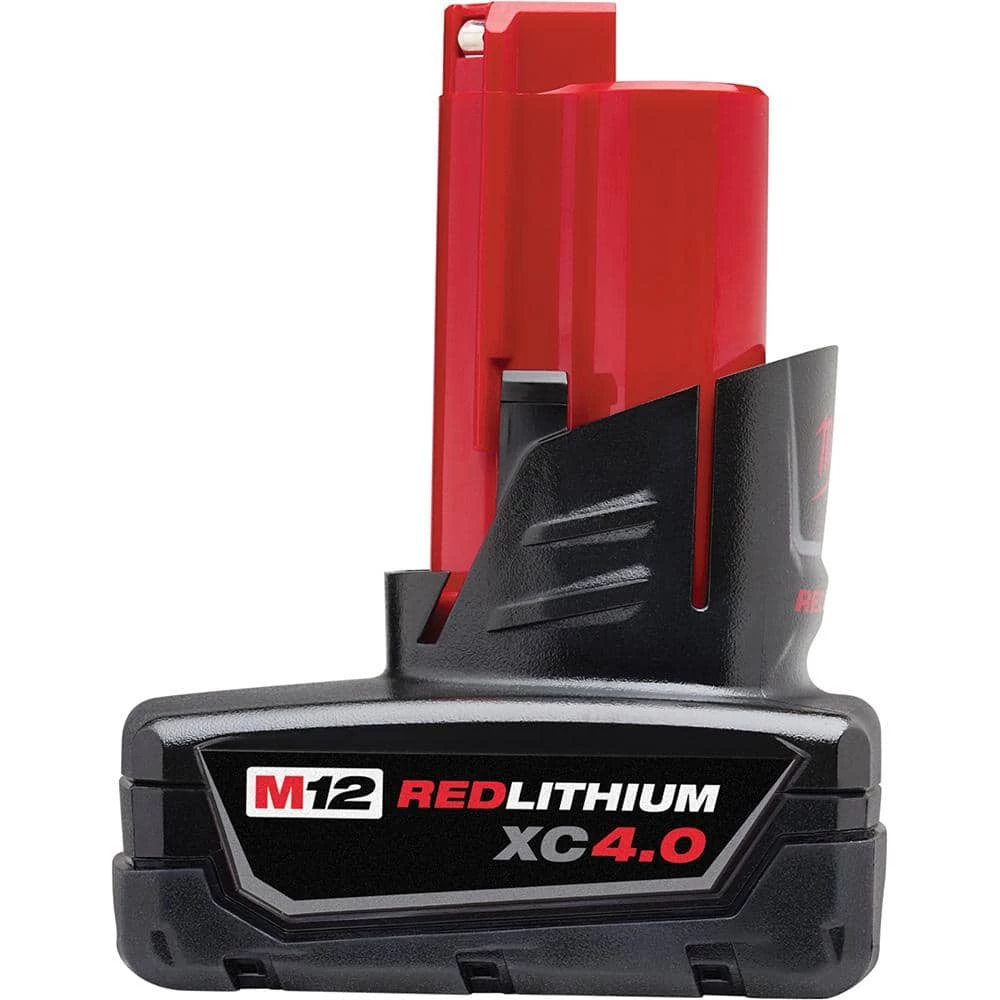 Outlet β Milwaukee M12 12-Volt Lithium-Ion XC Battery Pack Starter Kit with (1) 4.0 Ah, (2) 3.0 Ah Batteries and Charger π - Image 2