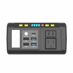 New β ROCKSOLAR 80-Watt Li-Battery Generator Multi-function Push Button Start Portable Power π