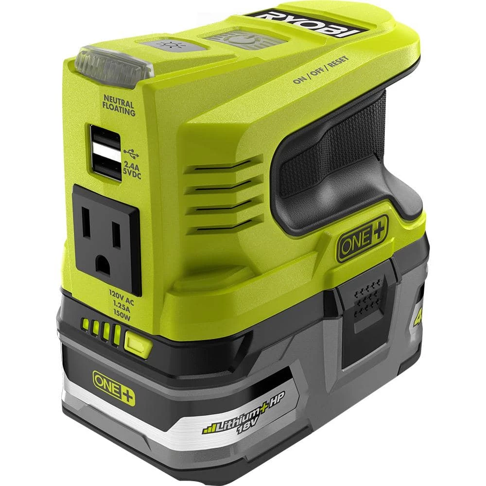 Hot Sale π₯ RYOBI (2) 150-Watt Battery Powered Inverter for ONE+ 18V Battery β - Image 9