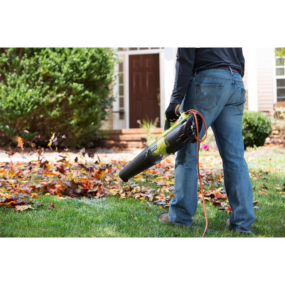 Outlet 𧨠RYOBI 135 MPH 440 CFM 8 Amp Corded Electric Jet Fan Blower π - Image 10