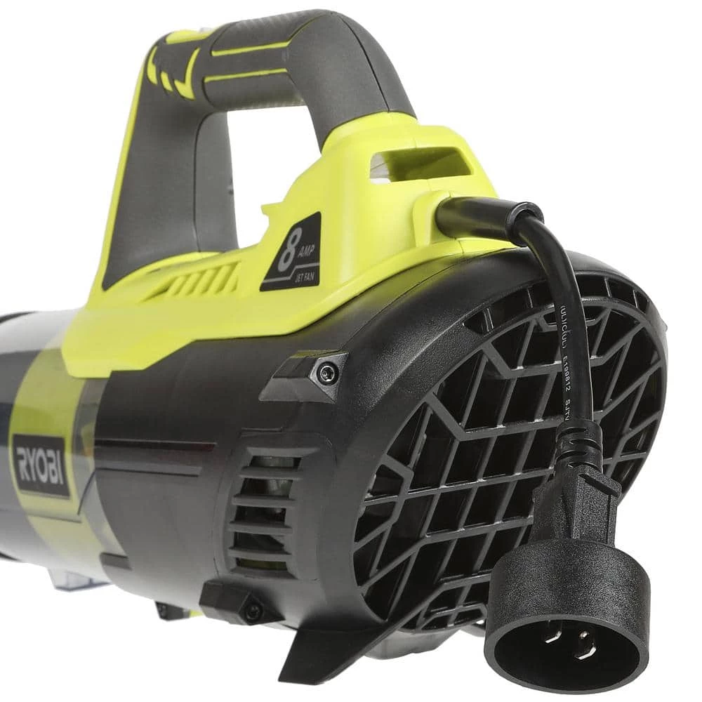 Outlet 𧨠RYOBI 135 MPH 440 CFM 8 Amp Corded Electric Jet Fan Blower π - Image 2