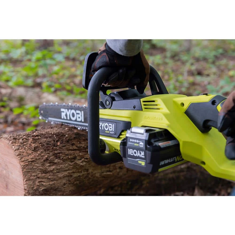 Top 10 π RYOBI 40V HP Brushless 18 in. Cordless Battery Chainsaw with 5.0 Ah Battery and Charger π― - Image 9