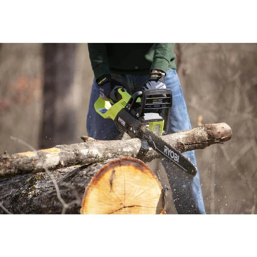 Top 10 π RYOBI 40V HP Brushless 18 in. Cordless Battery Chainsaw with 5.0 Ah Battery and Charger π― - Image 8