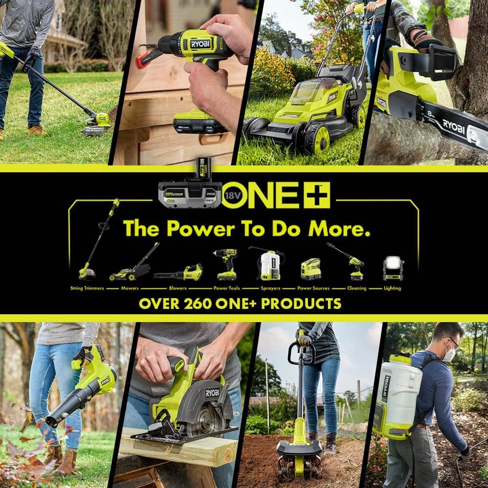 Buy ๐ RYOBI ONE+ 18V 9 in. Cordless Battery Edger (Tool Only) ๐ - Image 7