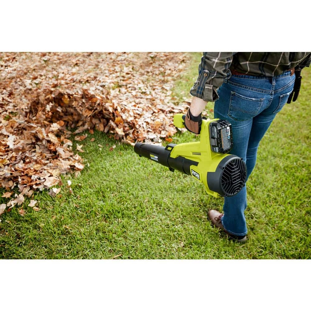 Promo π RYOBI ONE+ HP 18V Brushless 110 MPH 350 CFM Cordless Variable-Speed Jet Fan Leaf Blower (Tool Only) 𧨠- Image 8