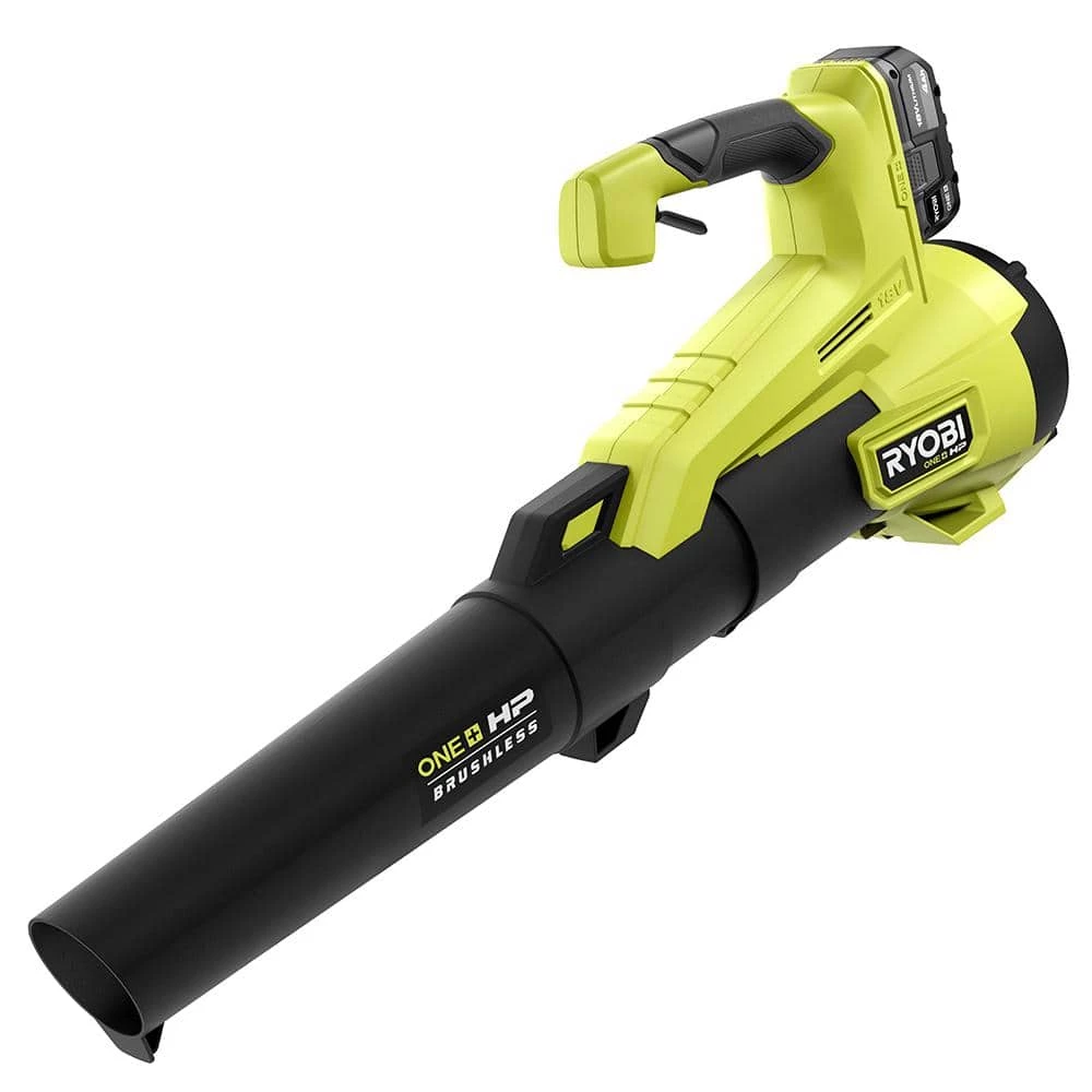 Outlet π RYOBI ONE+ HP 18V Brushless 110 MPH 350 CFM Cordless Variable-Speed Jet Fan Leaf Blower w/ 4.0 Ah Battery and Charger π€© - Image 7