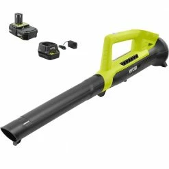 Best reviews of β RYOBI ONE+ 18V 90 MPH 200 CFM Cordless Battery Leaf Blower/Sweeper with 2.0 Ah Battery and Charger π