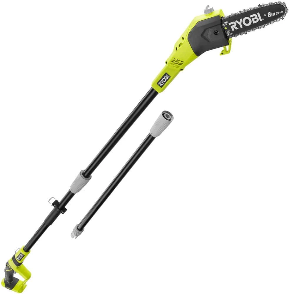 Buy β RYOBI ONE+ 18V 8 in. Cordless Battery Pole Saw (Tool Only) π