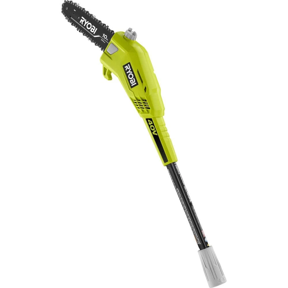 New โค๏ธ RYOBI 40V 10 in. Cordless Battery Pole Saw with 2.0 Ah Battery and Charger ๐ - Image 9