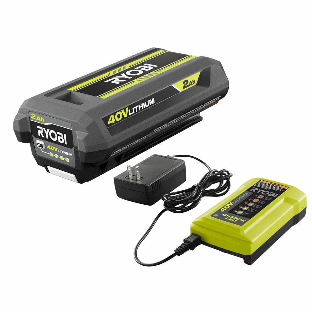 New โค๏ธ RYOBI 40V 10 in. Cordless Battery Pole Saw with 2.0 Ah Battery and Charger ๐ - Image 12